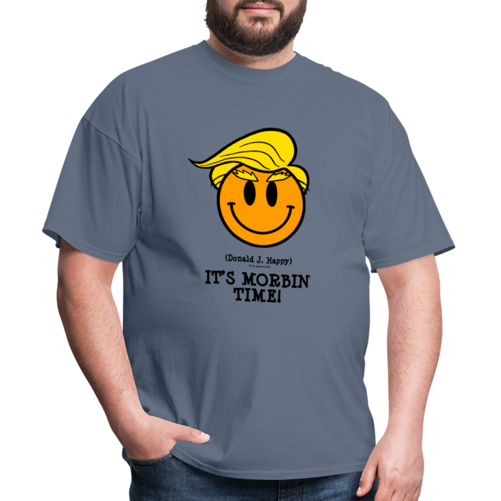 Donald J Happy "IT'S MORBIN TIME!" T-Shirt - denim