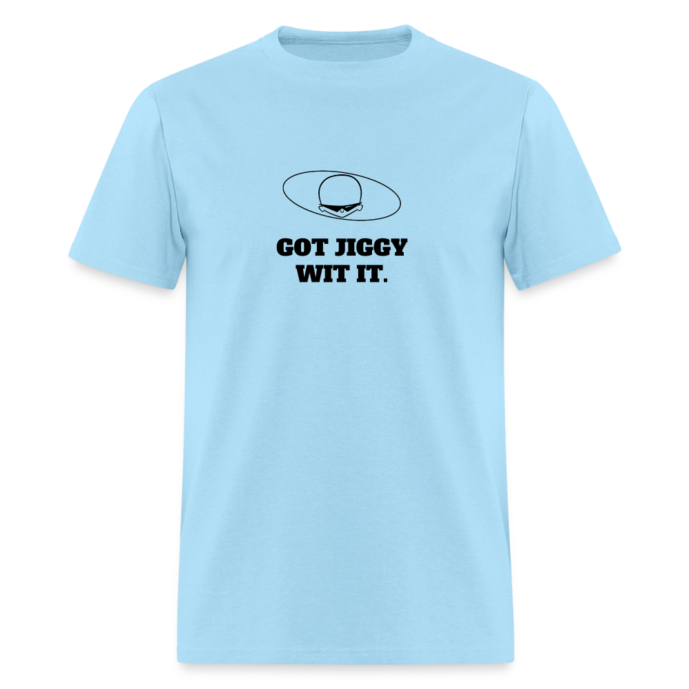 1990s "GOT JIGGY WIT IT." Pop Progeny T-Shirt (Dark on Light) - powder blue