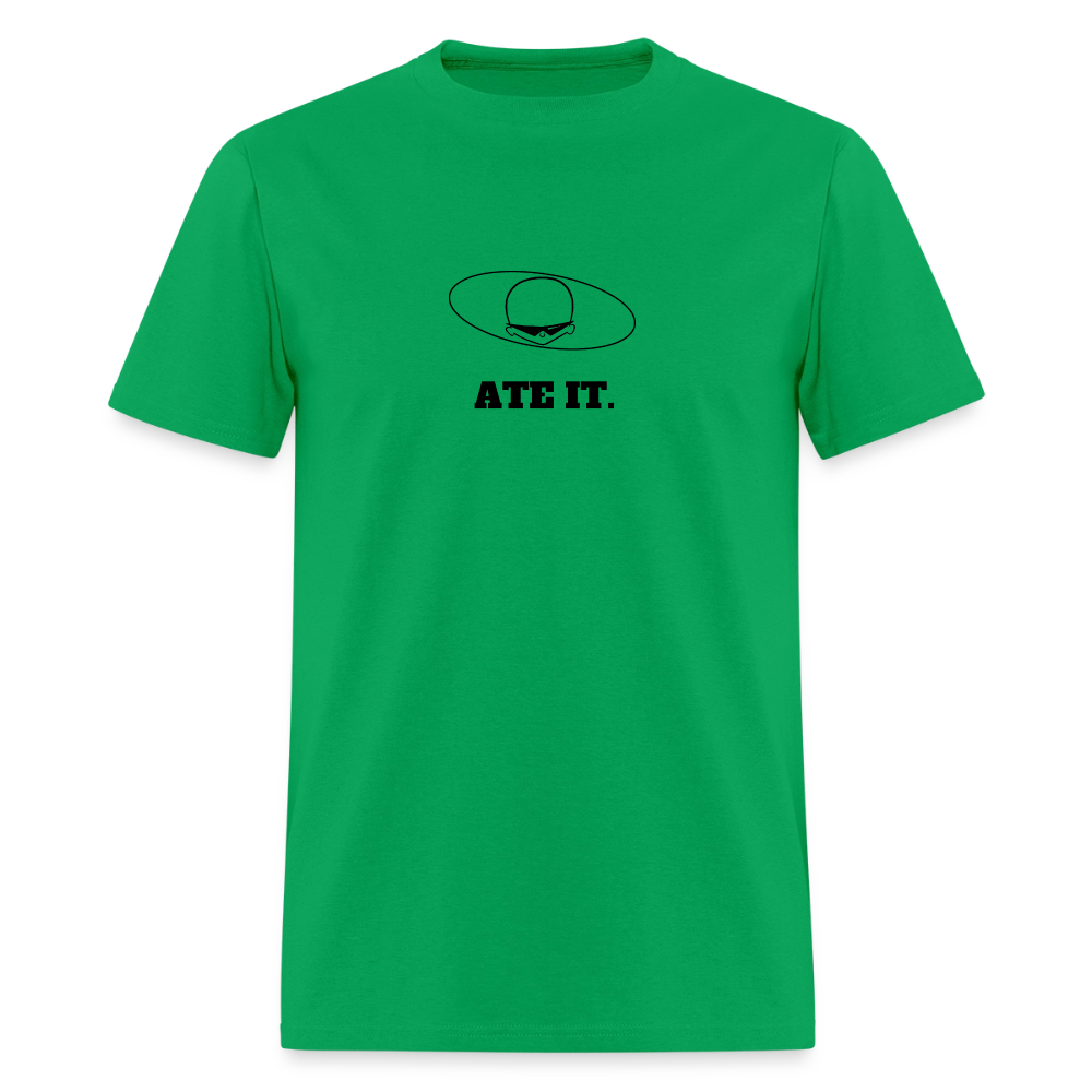1980s "ATE IT." Pop Progeny T-Shirt (Dark on Light) - bright green
