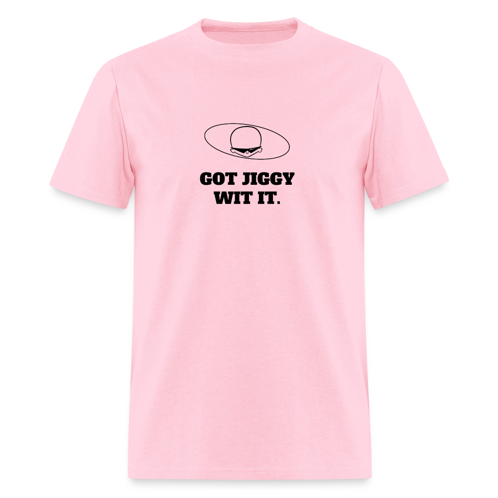 1990s "GOT JIGGY WIT IT." Pop Progeny T-Shirt (Dark on Light) - pink