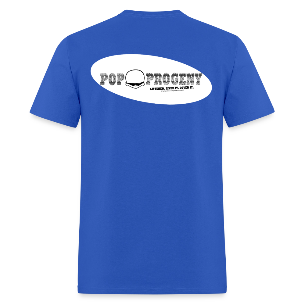 1980s "WHIPPED IT. GOOD." Pop Progeny T-Shirt (Dark on Light) - royal blue