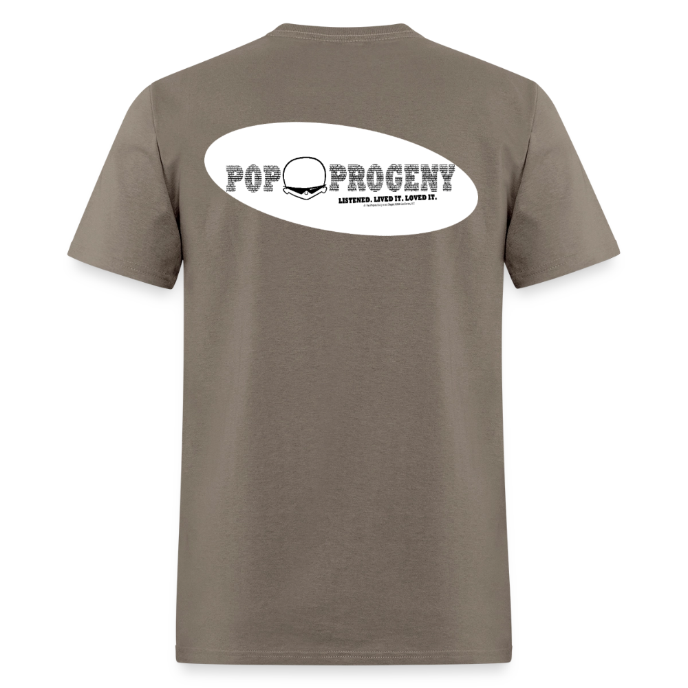1980s "WHIPPED IT. GOOD." Pop Progeny T-Shirt (Dark on Light) - safari