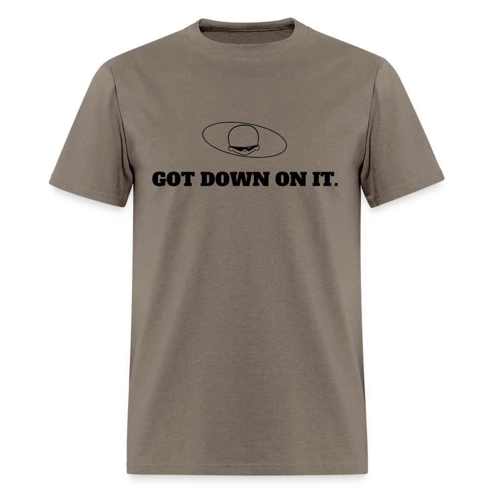 1980s "GOT DOWN ON IT." Pop Progeny T-Shirt (Dark on Light) - safari