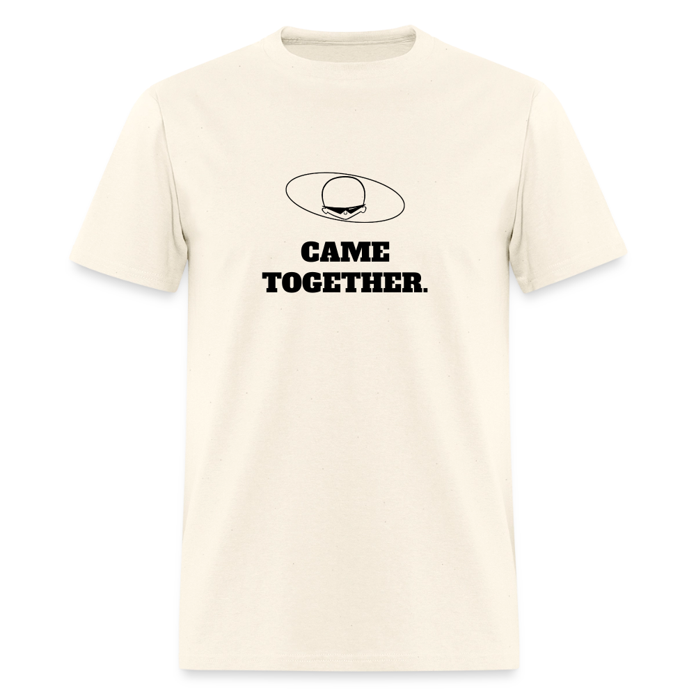 1960s "CAME TOGETHER." Pop Progeny Couples T-Shirt (Dark on Light) - sweet cream heather