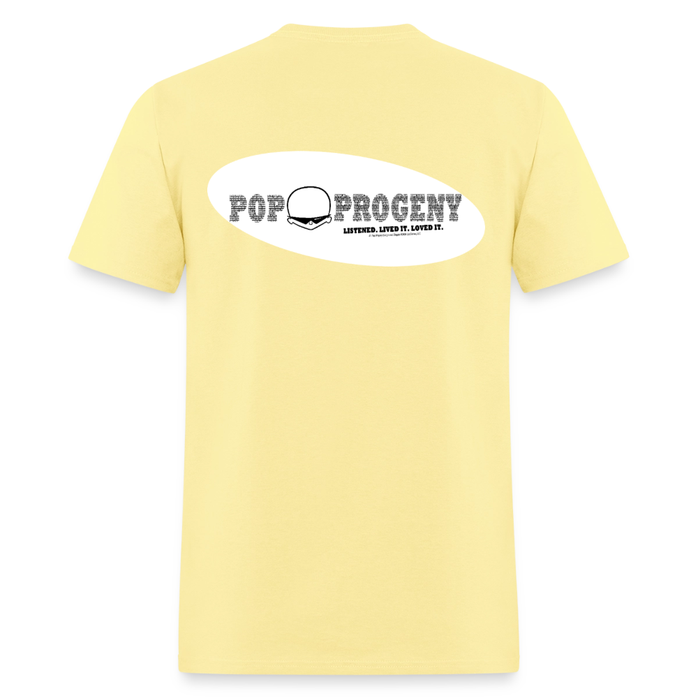 1950s "BAMBA BAMBA'D." Pop Progeny T-Shirt (Dark on Light) - cornsilk