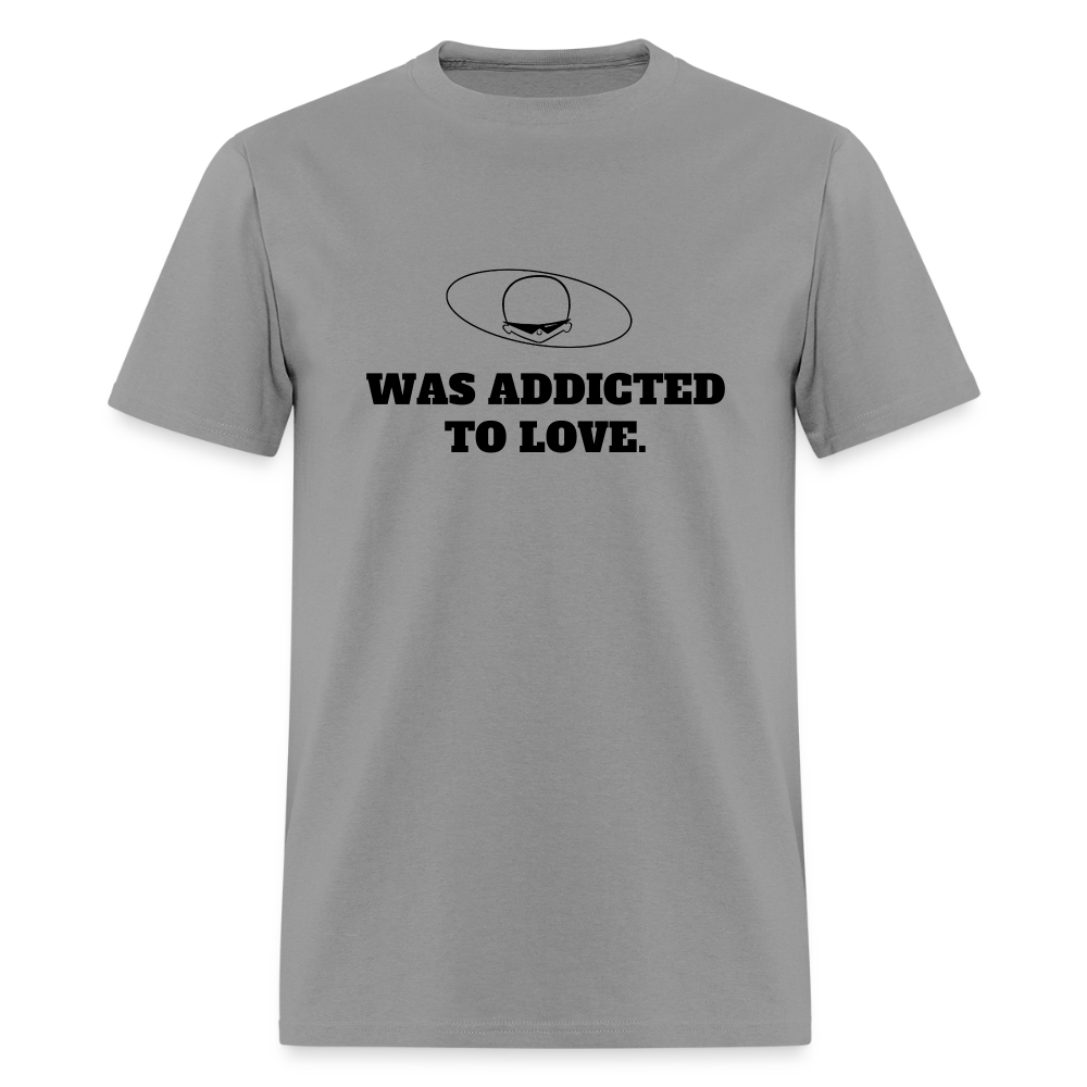 1980s "WAS ADDICTED TO LOVE." Pop Progeny T-Shirt (Dark on Light) - rock