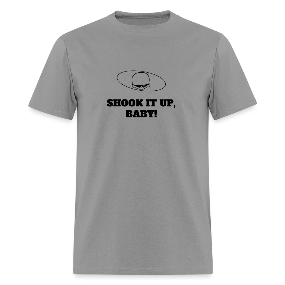 1960s "SHOOK IT UP, BABY." Pop Progeny T-Shirt (Dark on Light) - rock