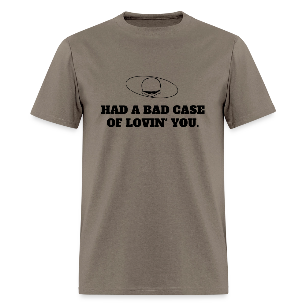 1970s "HAD A BAD CASE OF LOVIN' YOU." Pop Progeny T-Shirt (Dark on Light) - safari