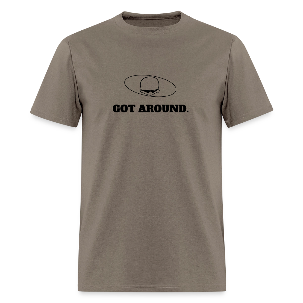1960s "GOT AROUND." Pop Progeny T-Shirt (Dark on Light) - safari