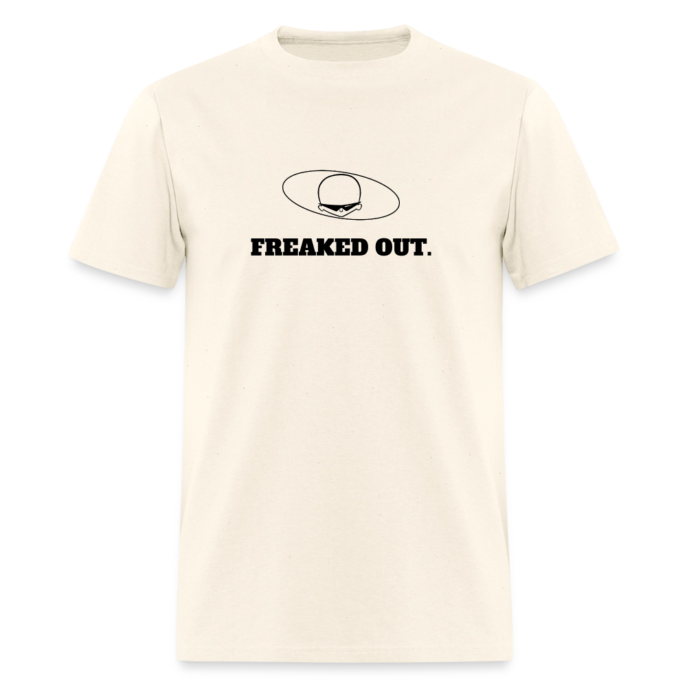 1970s "FREAKED OUT." Pop Progeny T-Shirt (Dark on Light) - sweet cream heather