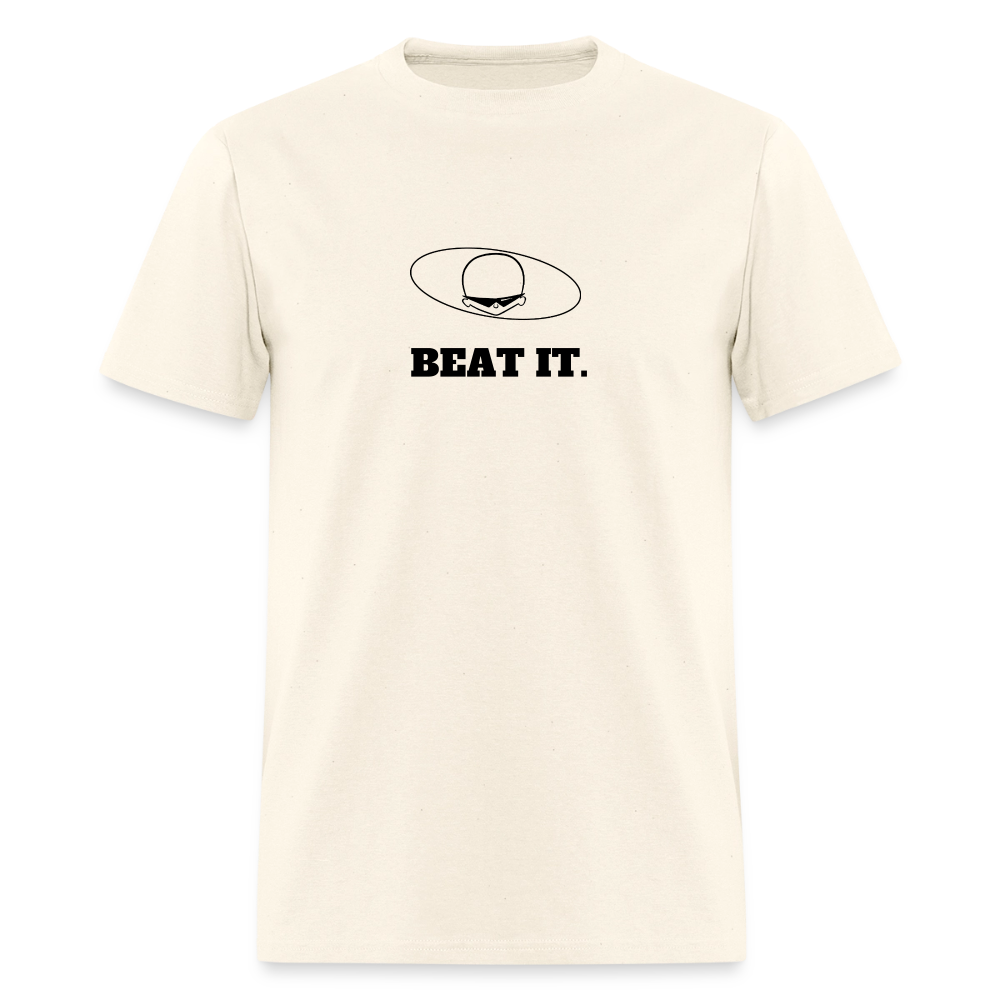 1980s "BEAT IT." Pop Progeny T-Shirt (Dark on Light) - sweet cream heather