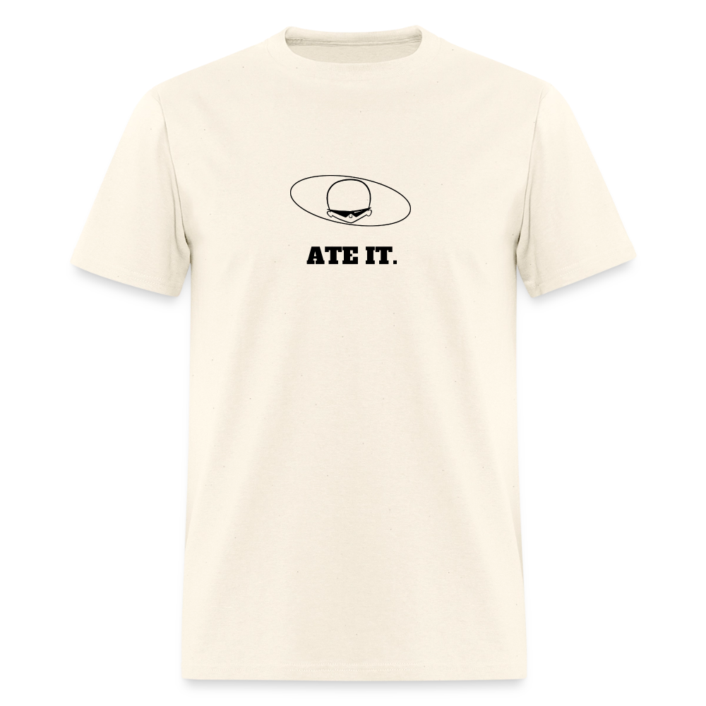 1980s "ATE IT." Pop Progeny T-Shirt (Dark on Light) - sweet cream heather