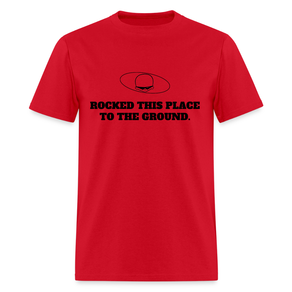 1980s "HELD ON TIGHT TO MY DREAMS." Pop Progeny T-Shirt (Dark on Light) - red