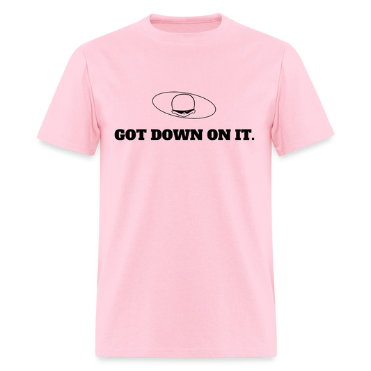 1980s "GOT DOWN ON IT." Pop Progeny T-Shirt (Dark on Light) - pink