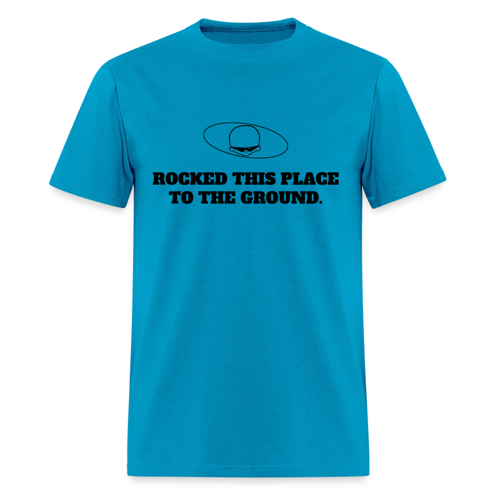 1980s "HELD ON TIGHT TO MY DREAMS." Pop Progeny T-Shirt (Dark on Light) - turquoise