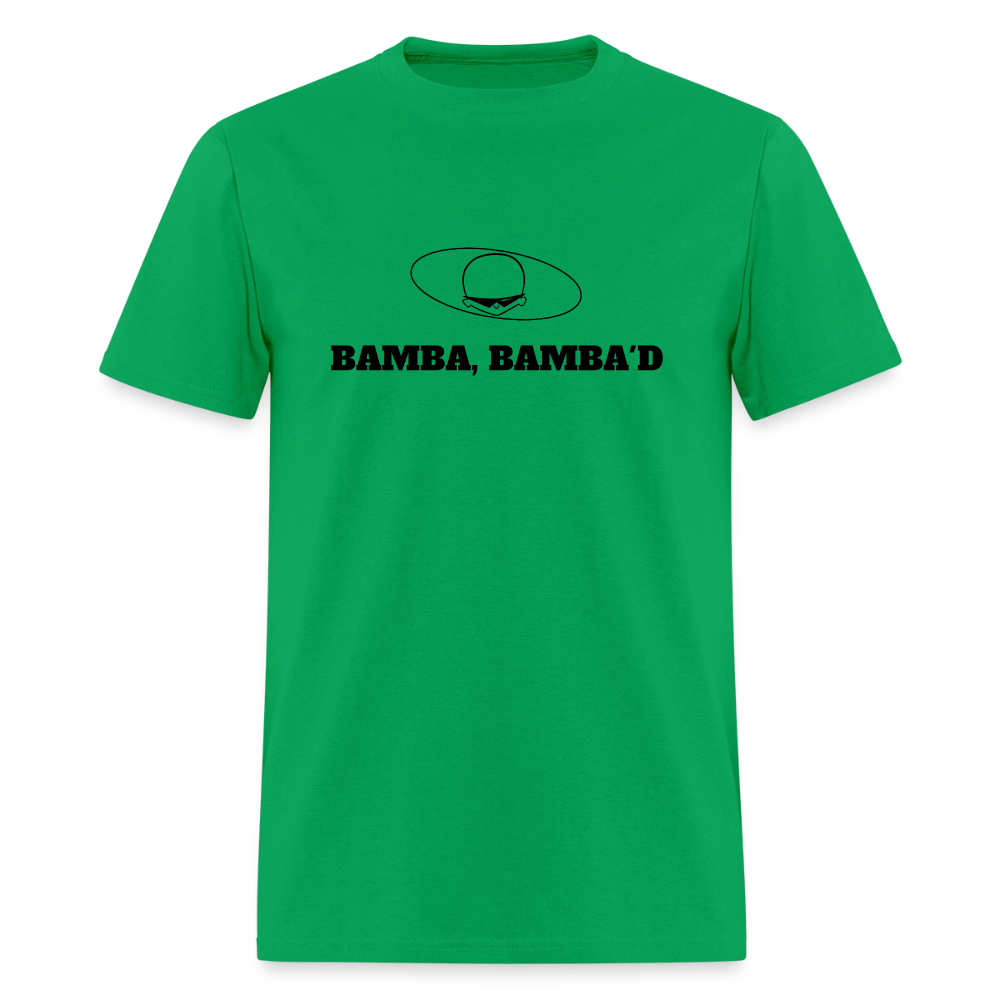 1950s "BAMBA BAMBA'D." Pop Progeny T-Shirt (Dark on Light) - bright green