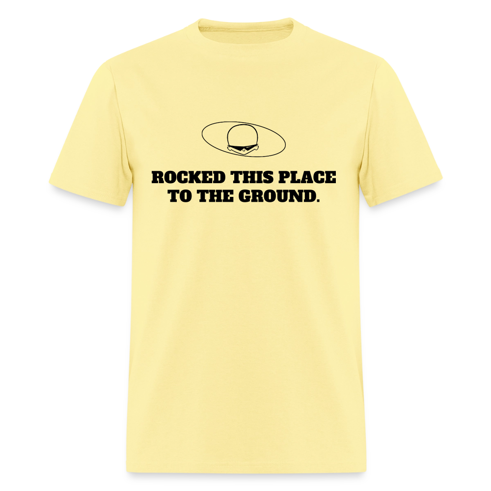 1980s "HELD ON TIGHT TO MY DREAMS." Pop Progeny T-Shirt (Dark on Light) - cornsilk