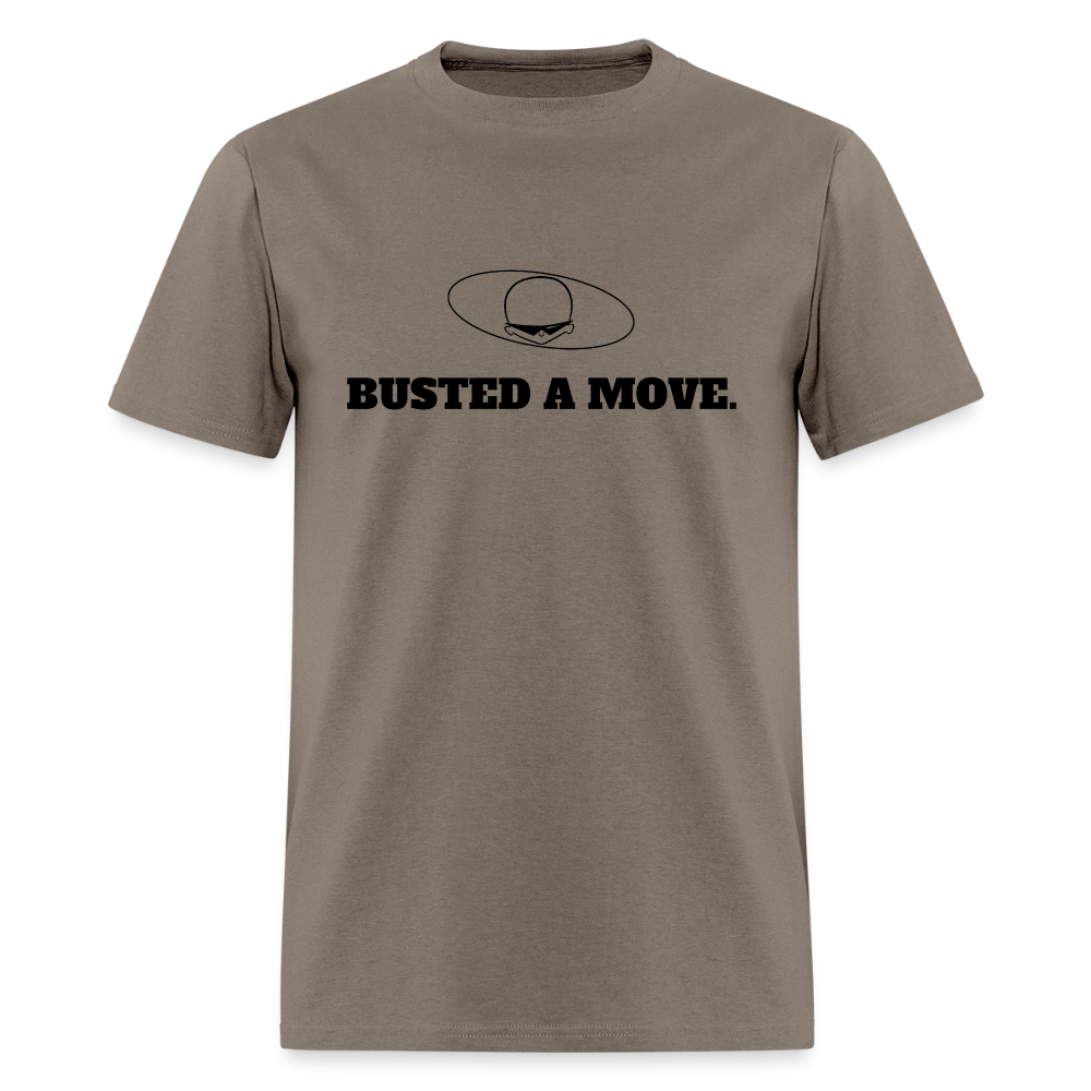 1980s "BUSTED A MOVE." Pop Progeny T-Shirt (Dark on Light) - safari