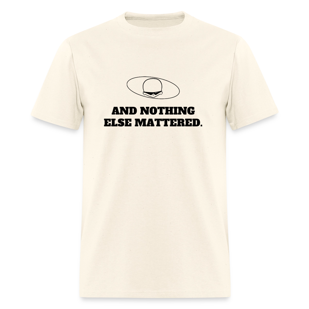 1990s "AND NOTHING ELSE MATTERED." Pop Progeny T-Shirt (Dark on Light) - sweet cream heather