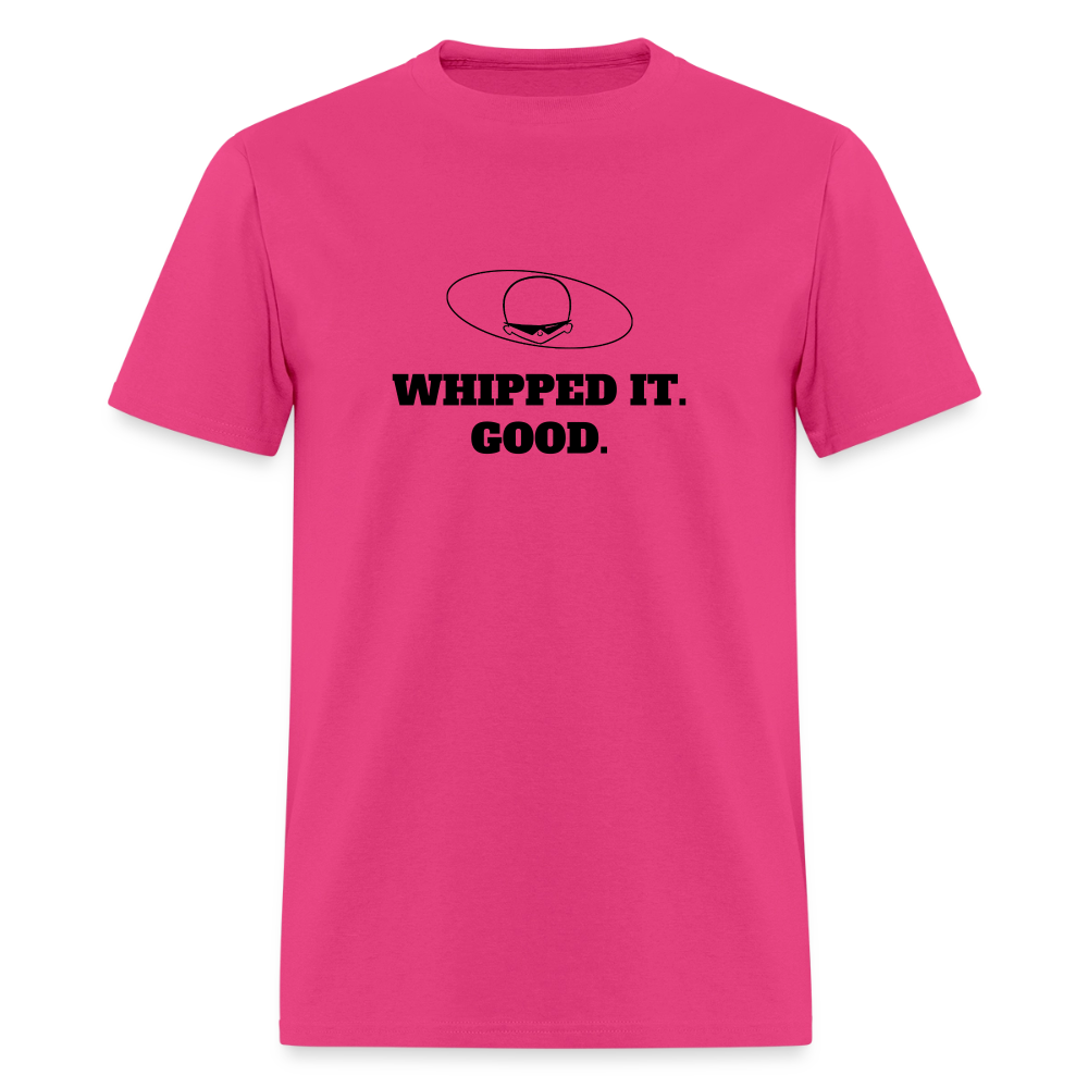 1980s "WHIPPED IT. GOOD." Pop Progeny T-Shirt (Dark on Light) - fuchsia