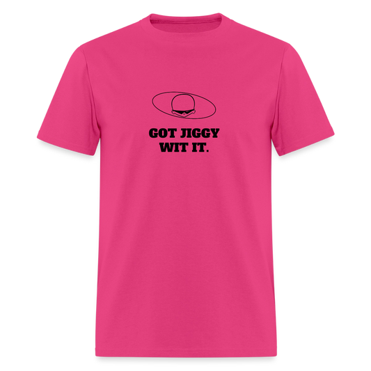 1990s "GOT JIGGY WIT IT." Pop Progeny T-Shirt (Dark on Light) - fuchsia