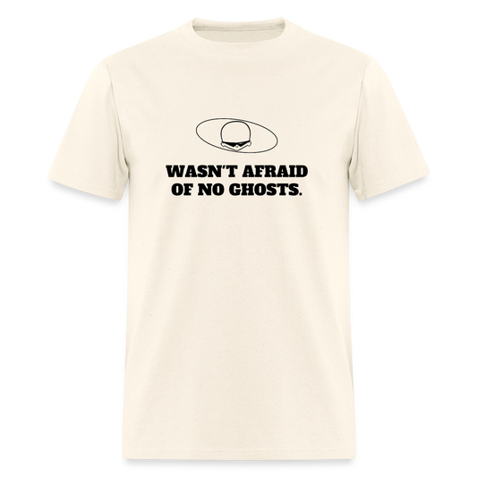 1980s "WASN'T AFRAID OF NO GHOSTS." Pop Progeny T-Shirt (Dark on Light) - sweet cream heather