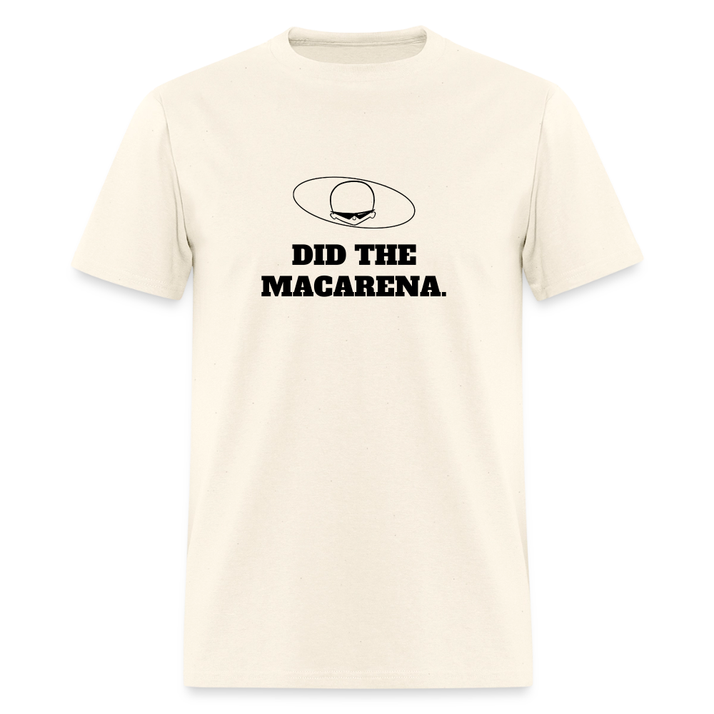 1990s "DID THE MACARENA." Pop Progeny T-Shirt (Dark on Light) - sweet cream heather