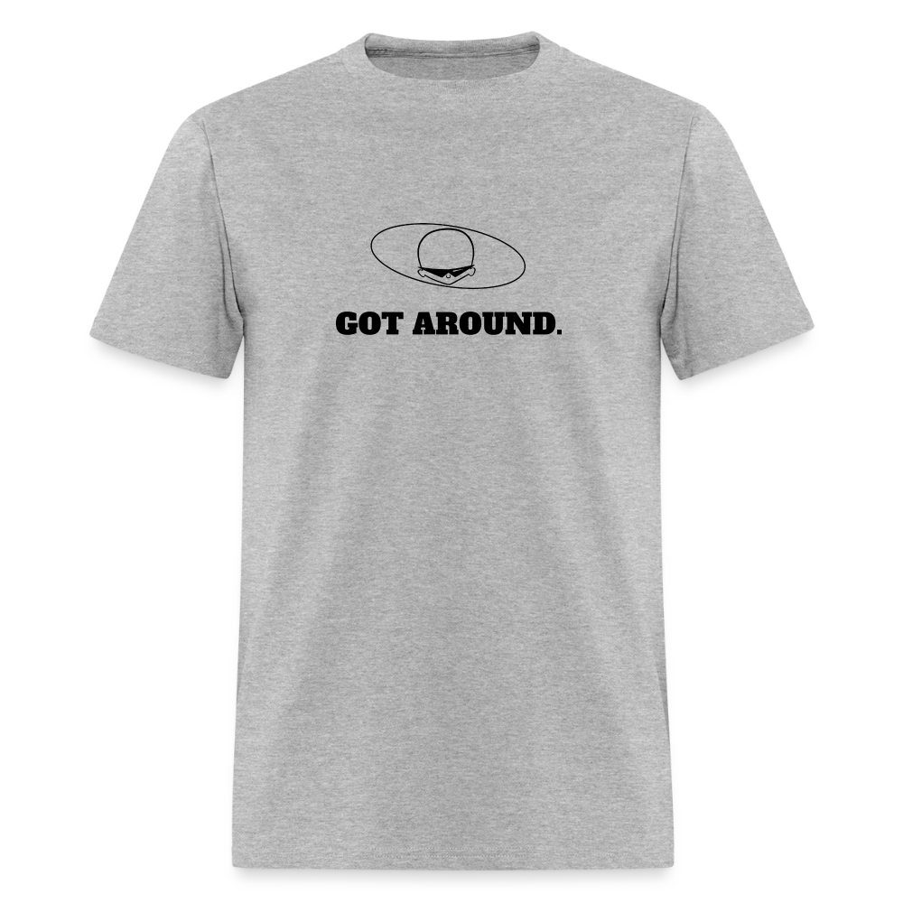 1960s "GOT AROUND." Pop Progeny T-Shirt (Dark on Light) - heather gray
