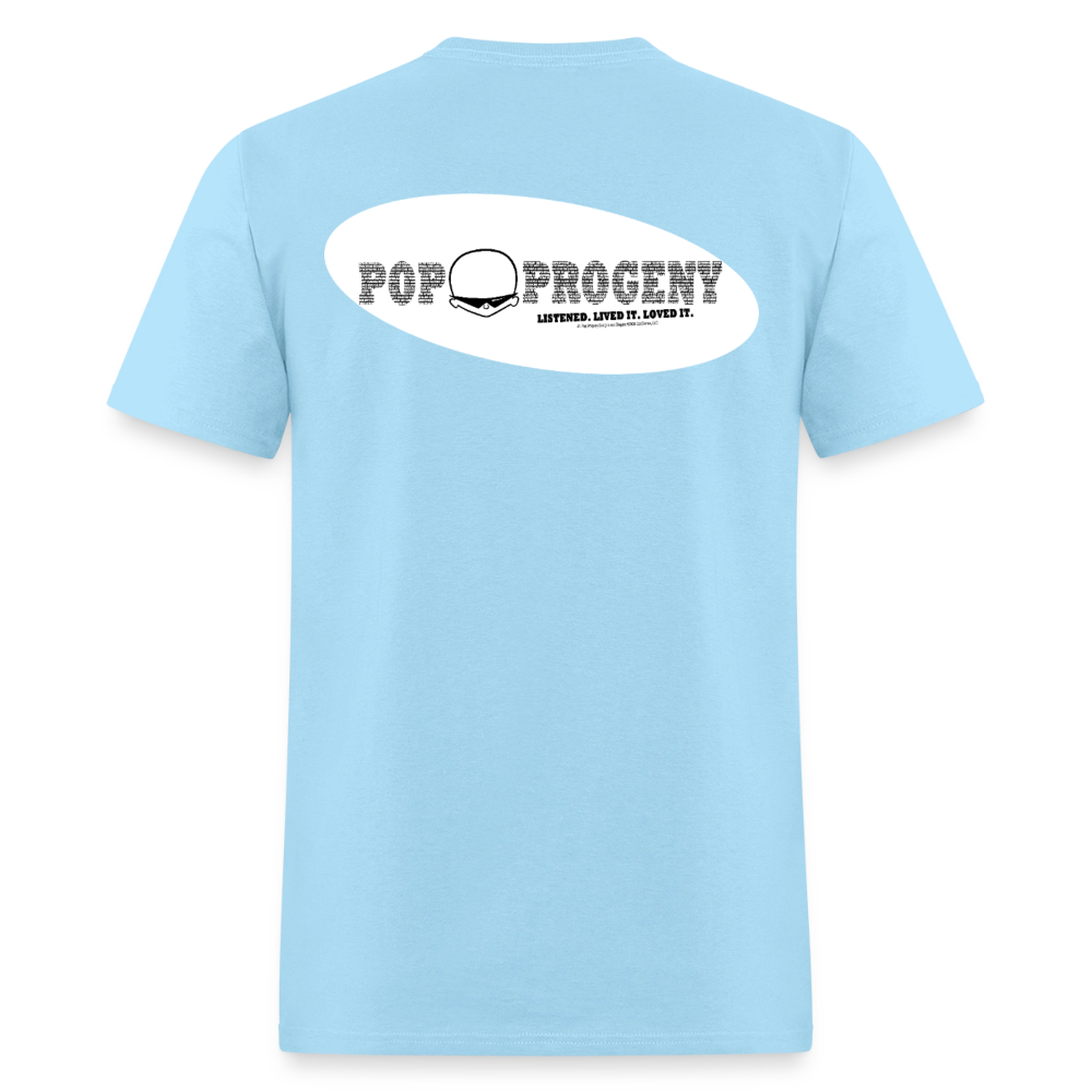 1980s "WHIPPED IT. GOOD." Pop Progeny T-Shirt (Dark on Light) - powder blue