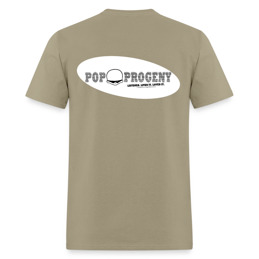 1990s "AND NOTHING ELSE MATTERED." Pop Progeny T-Shirt (Dark on Light) - khaki