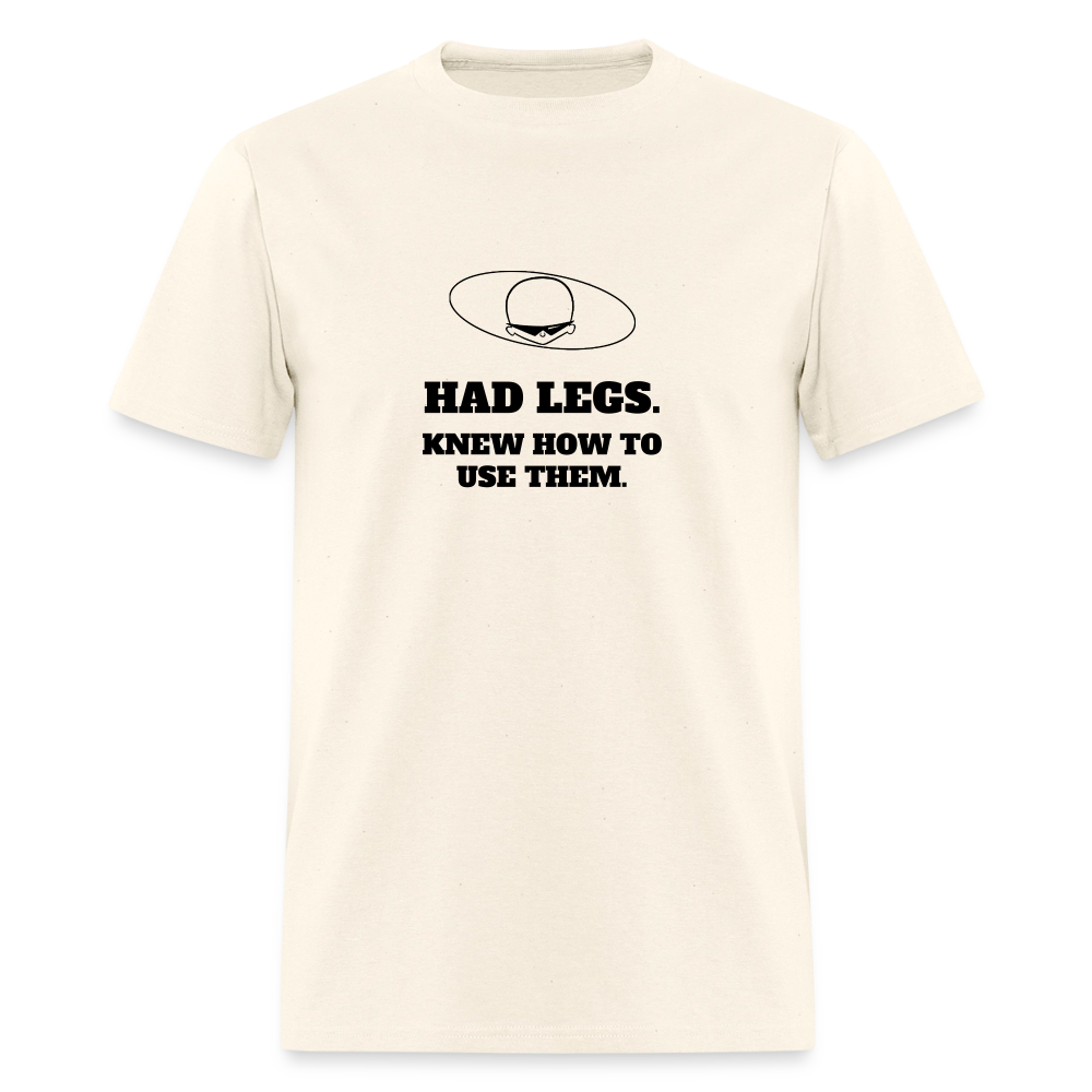 1980s "HAD LEGS." Pop Progeny T-Shirt (Dark on Light) - sweet cream heather