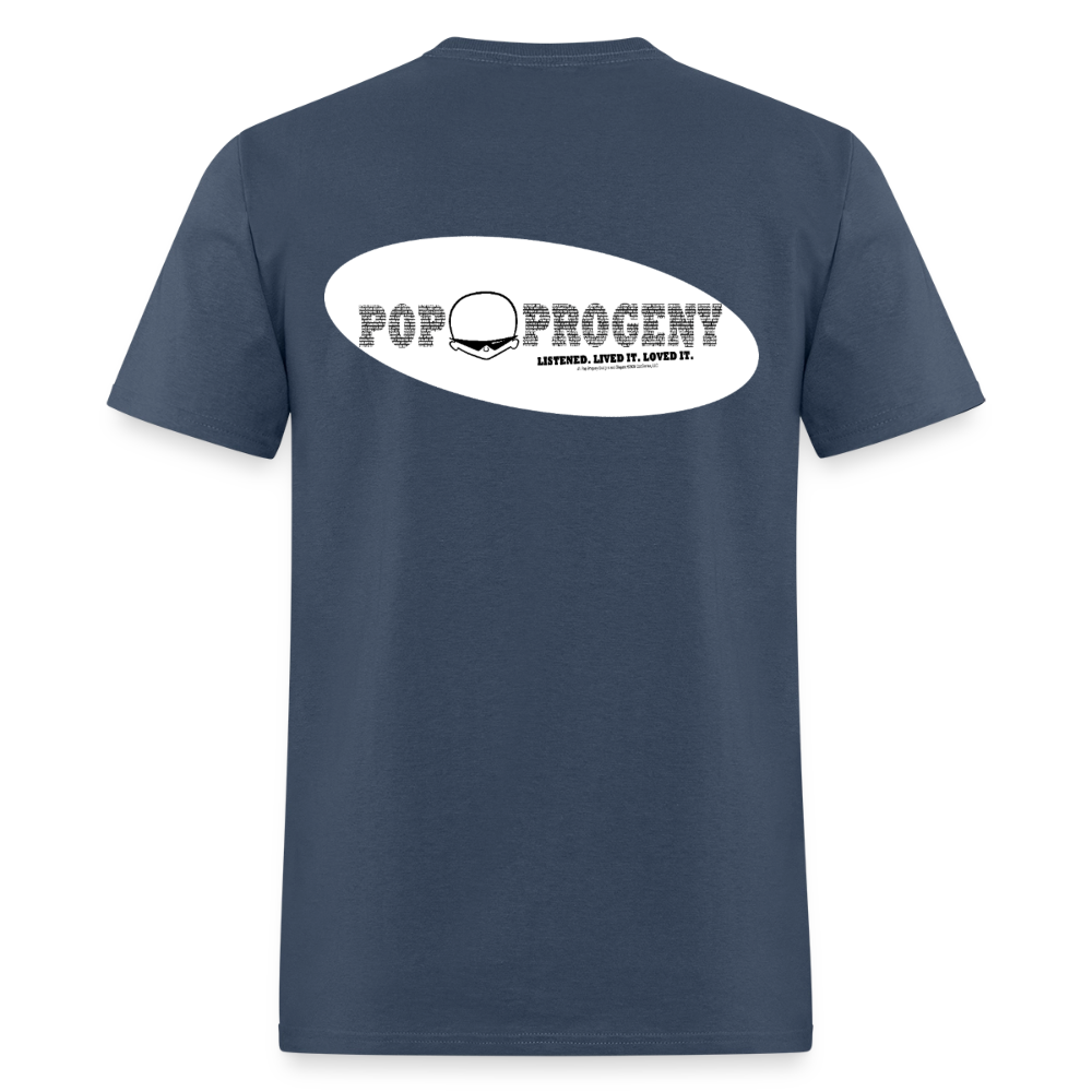 1990s "LIKED BIG BUTTS." Pop Progeny T-Shirt (Dark on Light) -  blue dusk