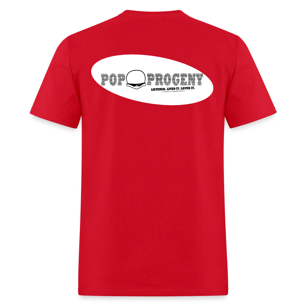1980s "WHIPPED IT. GOOD." Pop Progeny T-Shirt (Dark on Light) - red