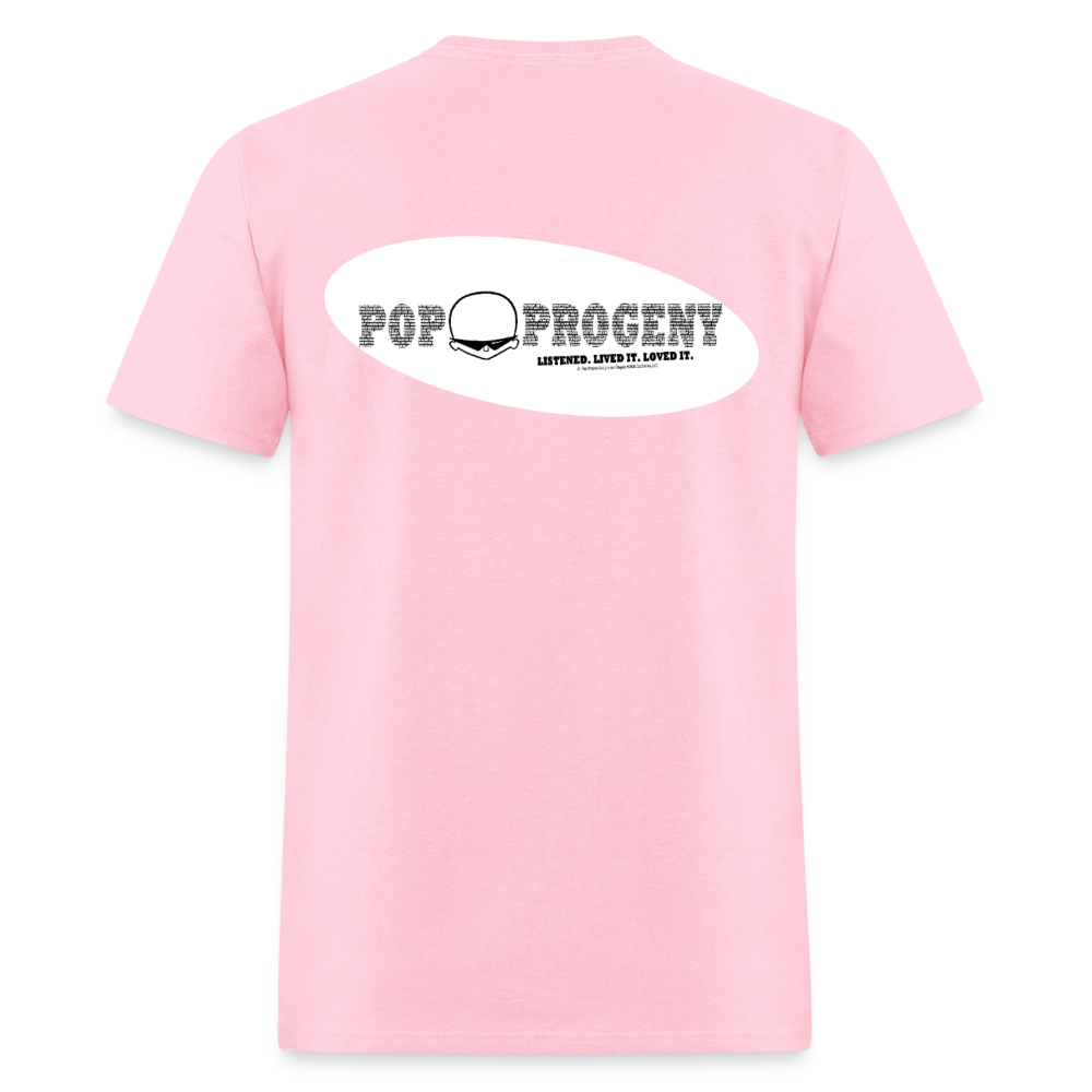 1950s "BAMBA BAMBA'D." Pop Progeny T-Shirt (Dark on Light) - pink